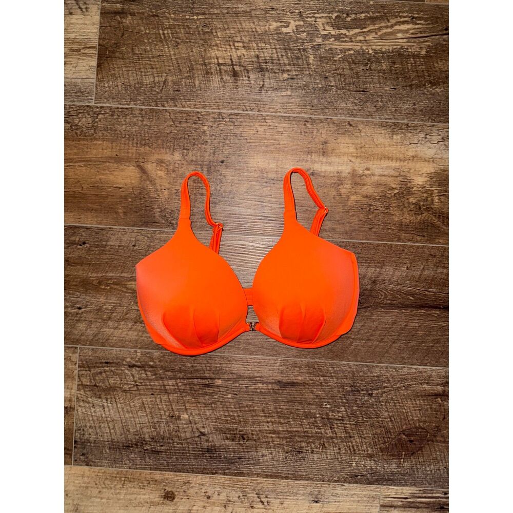 Venus Push-Up Bikini Top DD EUC Orange Orig $50